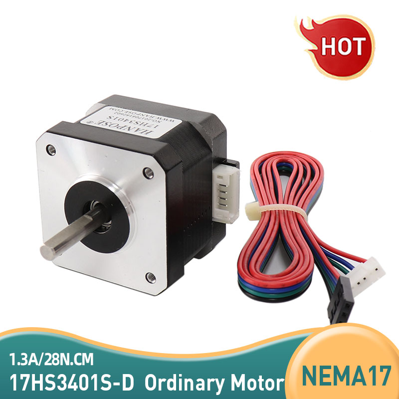 Stepper Motor 28Byj - Nema 17 Stepper Motor 17HS3401S 1.3A