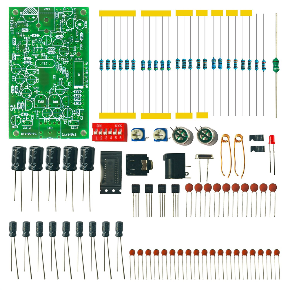 Diy Electronics Audio - FM Transmitter Kit for DIY Electronics