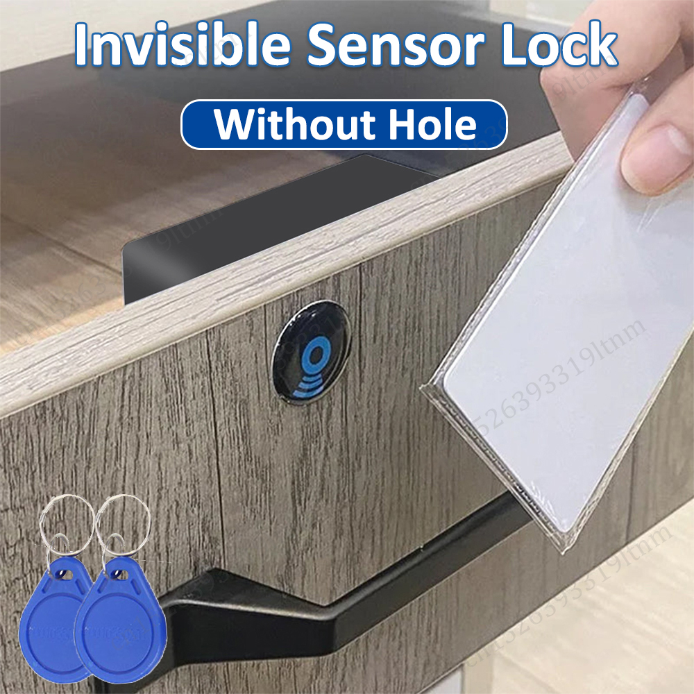 Diy Electronics Cabinet - Intelligent Electronic Lock Invisible Sensor Cabinet