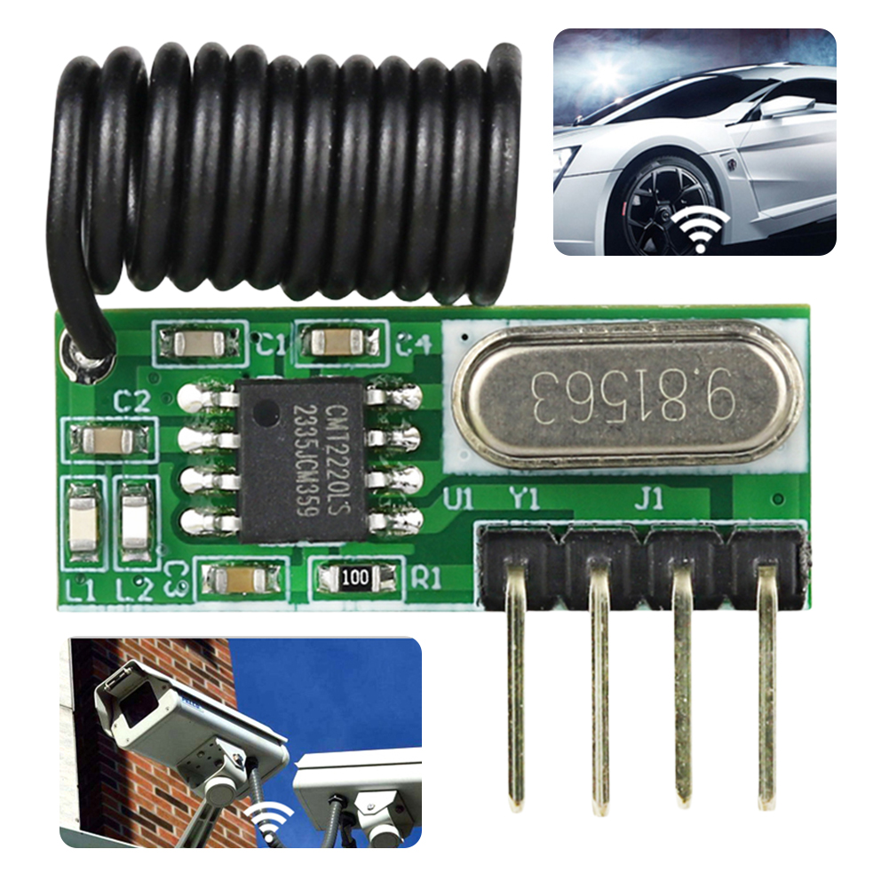 Rf 433Mhz Module - 315MHz/433MHz RF Wireless Module Superheterodyne RF