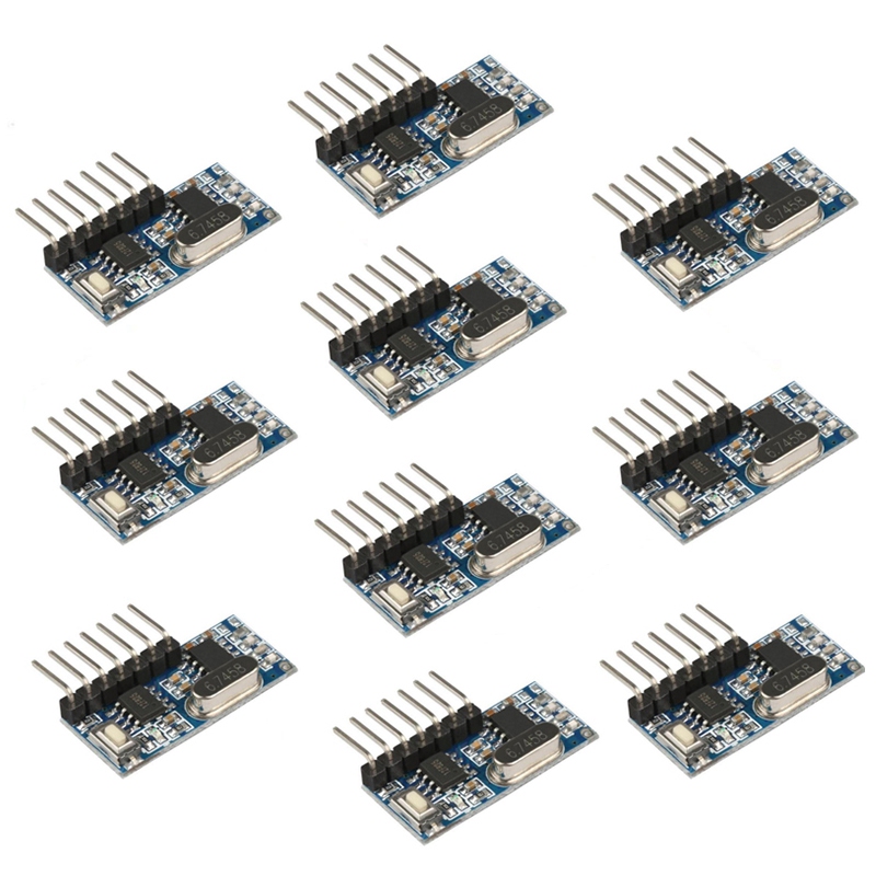 Rf 433Mhz Module - ABKQ-10PCS 433Mhz RF Receiver Learning Code