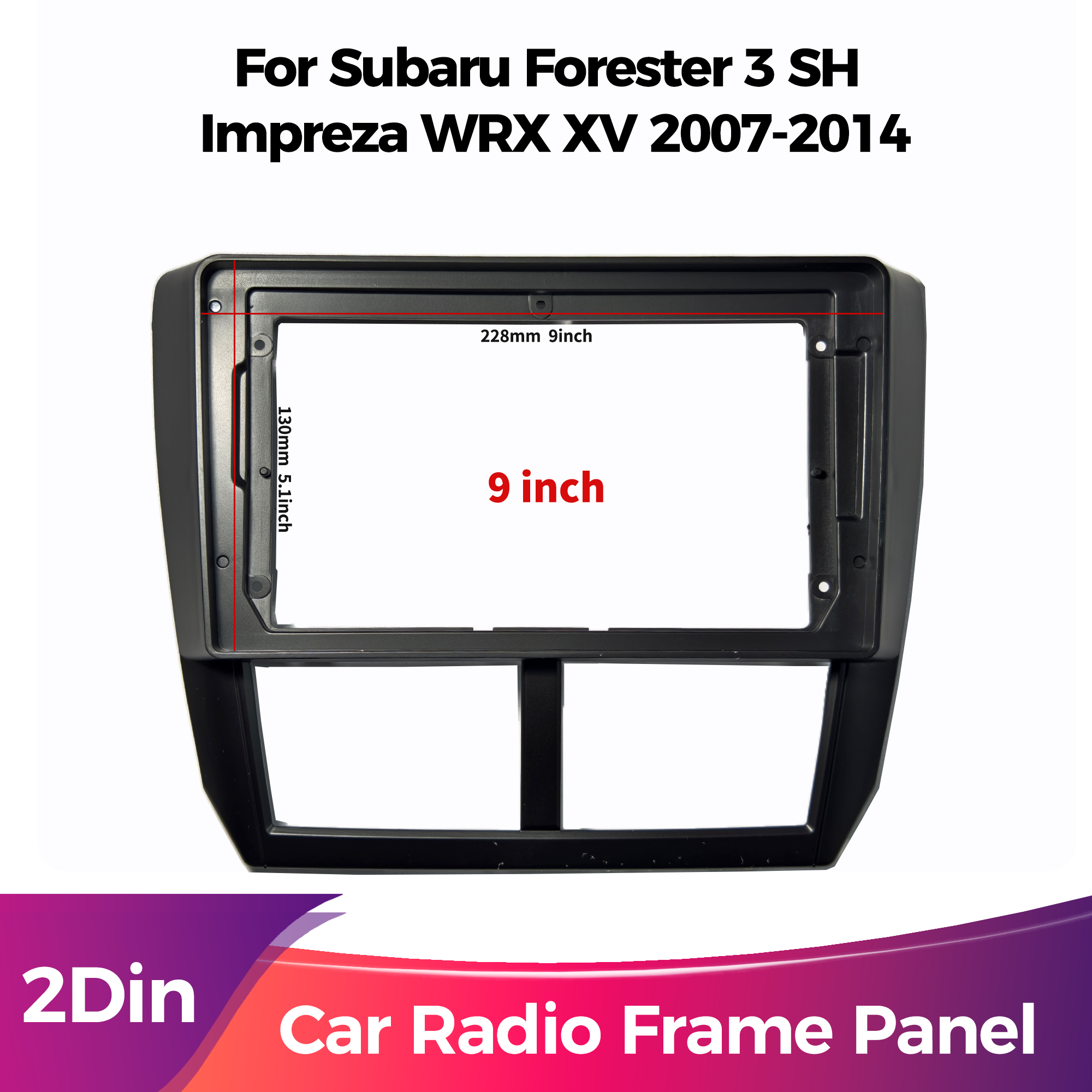 Diy Electronics Radio - Car Android Radio Frame For Subaru