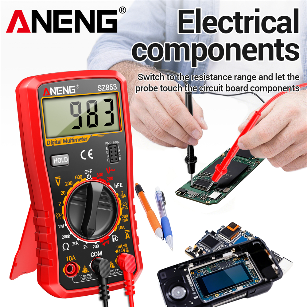 Useful Diy Electronics - ANENG SZ853 High Precision Digital Multimeter