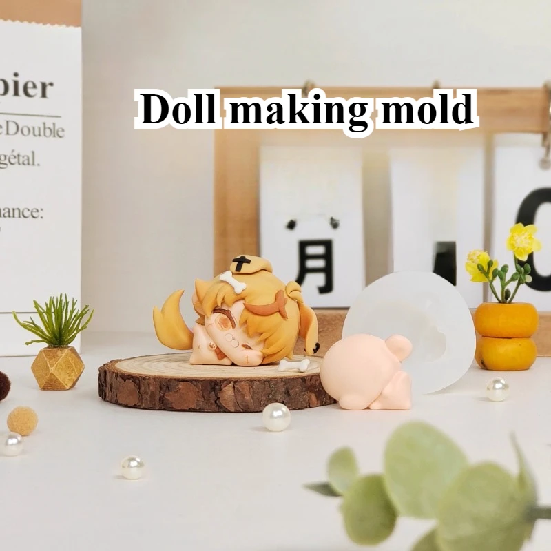 Diy Q - Ultralight Clay Q Version Cartoon Doll