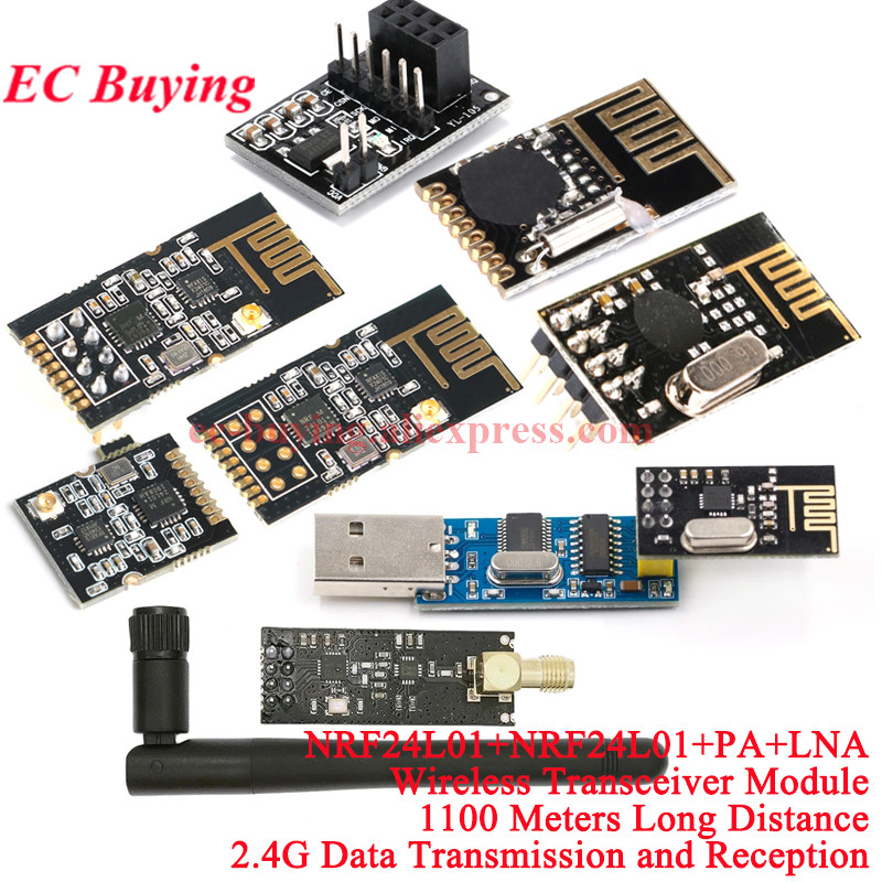 Nrf24L01 Module Wireless - NRF24L01+PA+LNA Wireless Data Transmission Module 2.4GHz