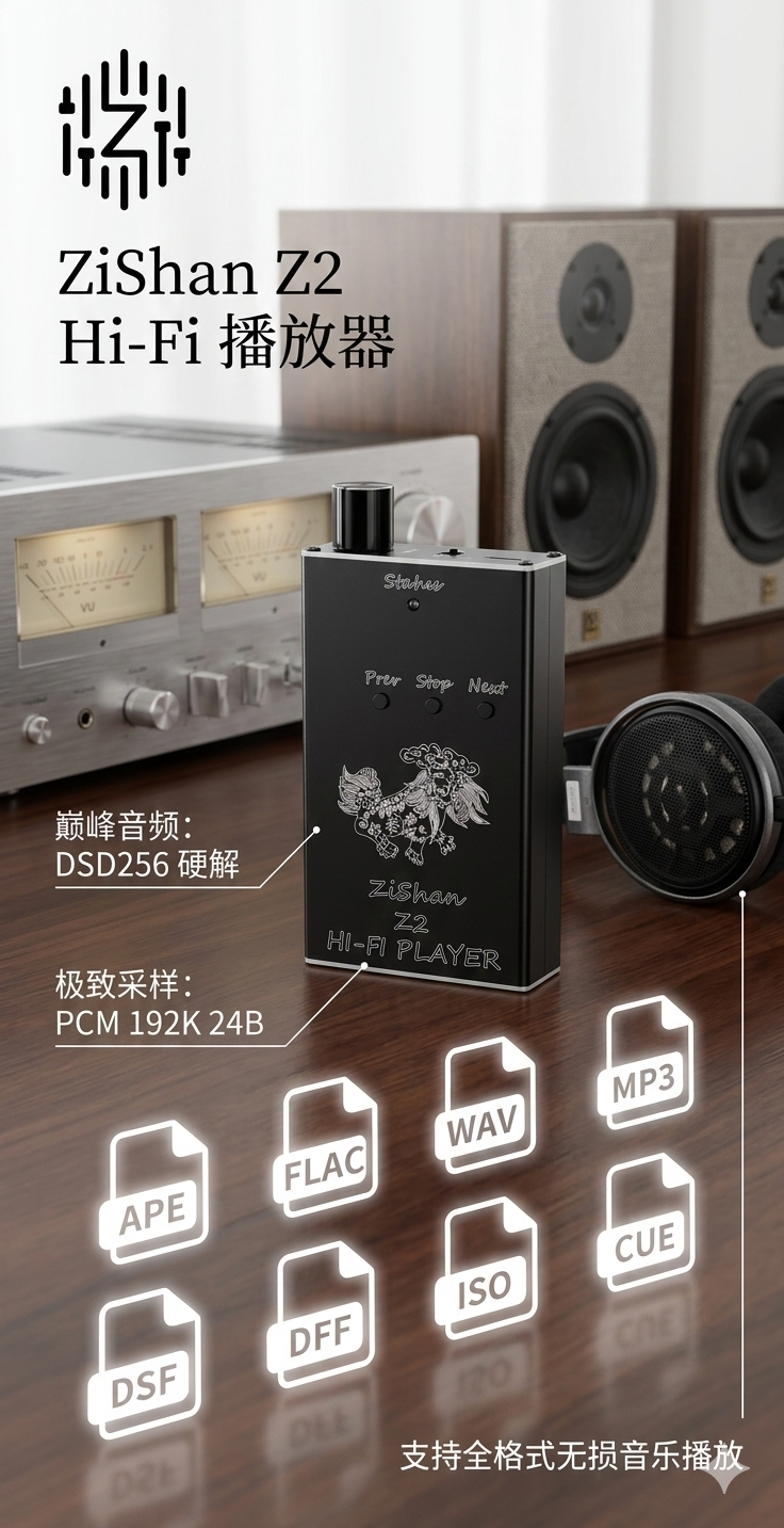 Diy Electronics Audio - Zishan Z2 hifi DSD hard solution