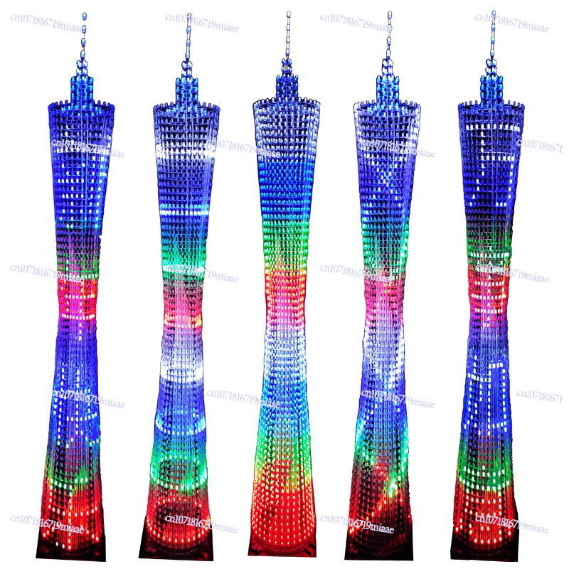 Diy In Electronics - 64-Floor Canton Tower DIY Kit LED