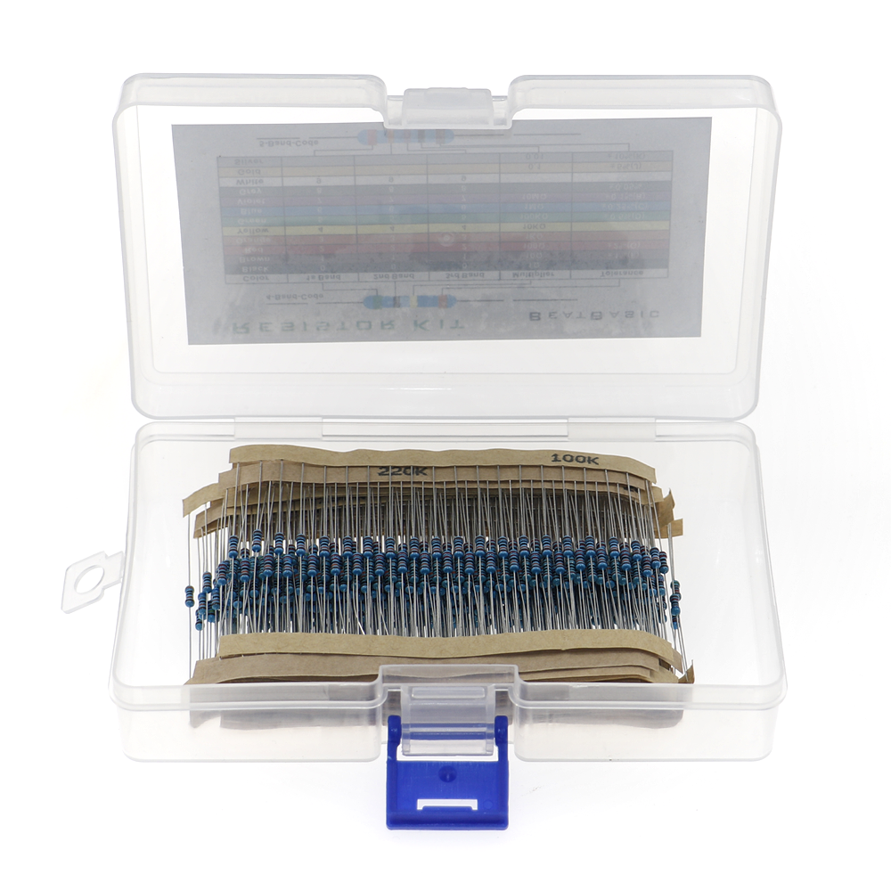 600pcs/lot 30Values* 20pcs 1%  - Resistor Kit 1 4W บทวิจารณ์และราคา