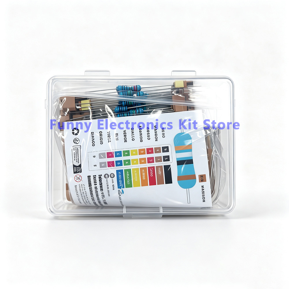 600 Pcs Assorted Metal Film Re - Resistor Kit 1 4W บทวิจารณ์และราคา