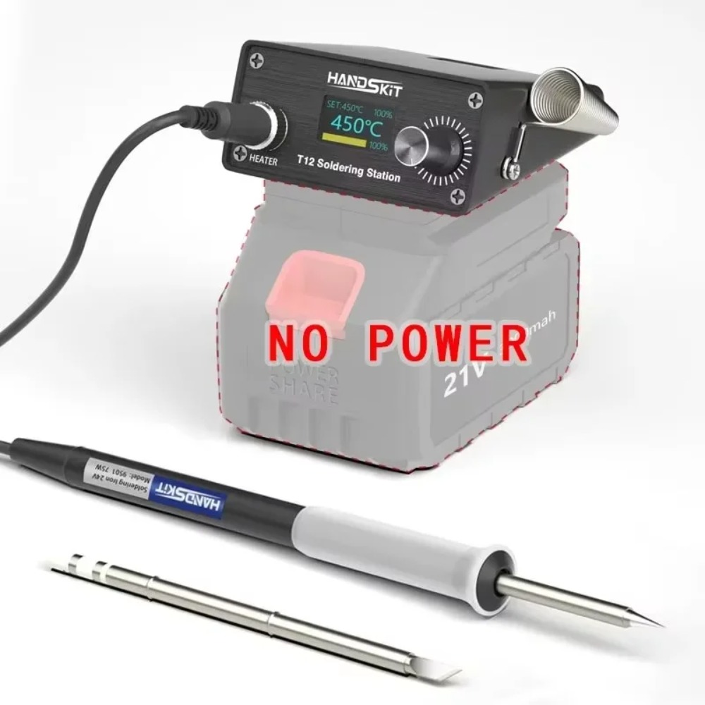 T12 Cordless Portable Solderin - Diy Soldering Station No Electronics บทวิจารณ์และราคา