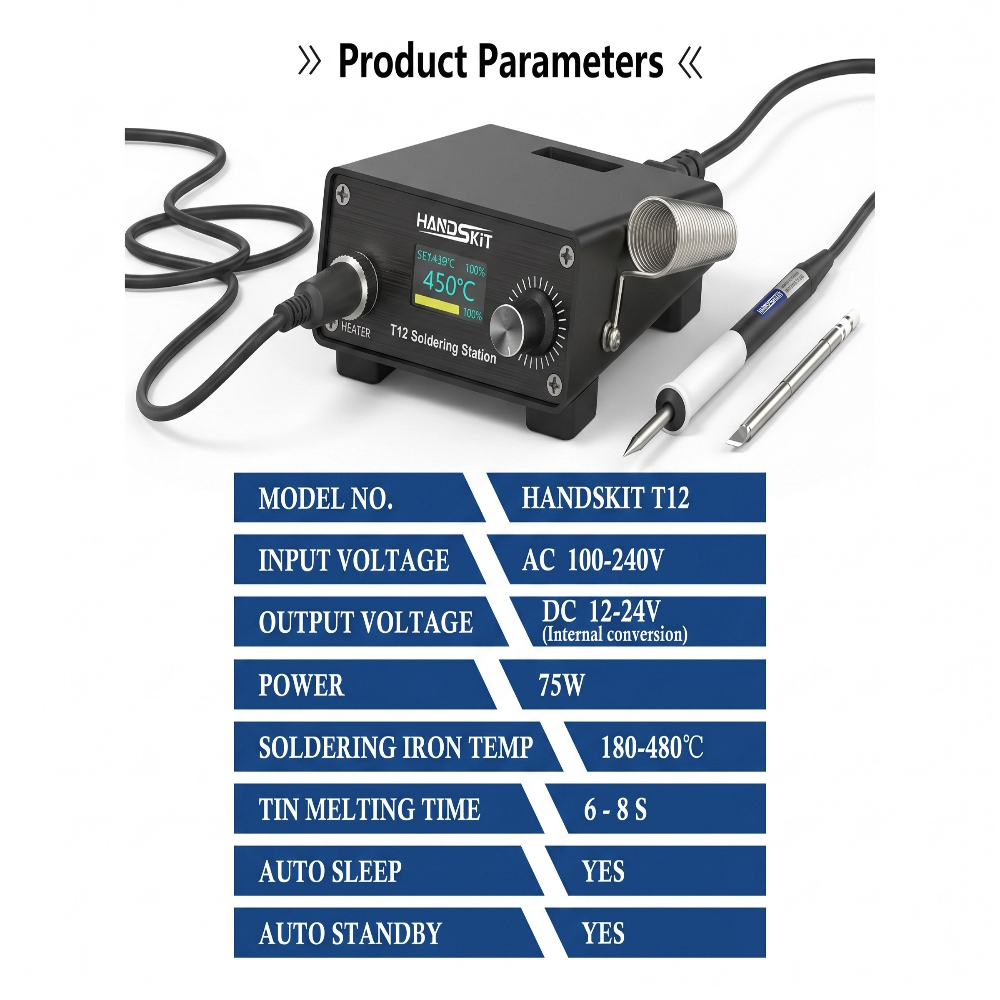 T12 Cordless Portable Solderin - Diy Soldering Station No Electronics บทวิจารณ์และราคา