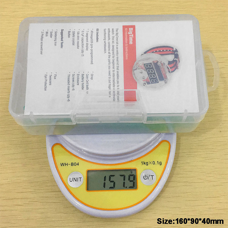 Single Chip LED Kit Clock DIY  - Diy Electronics Learning Kit บทวิจารณ์และราคา