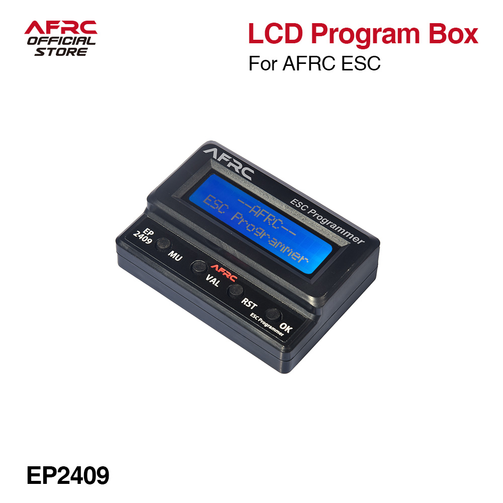 AFRC EP2409 LCD ESC programmer - Diy In Electronics บทวิจารณ์และราคา