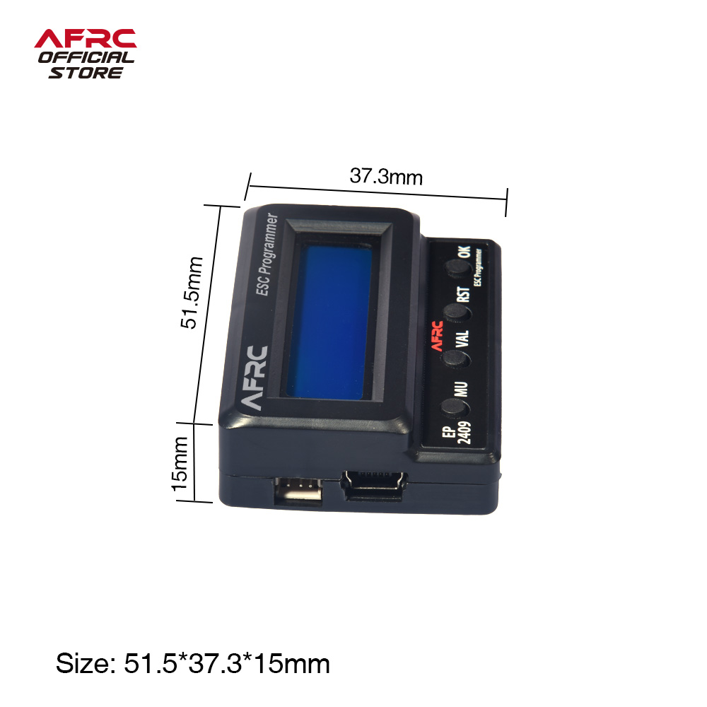 AFRC EP2409 LCD ESC programmer - Diy In Electronics บทวิจารณ์และราคา