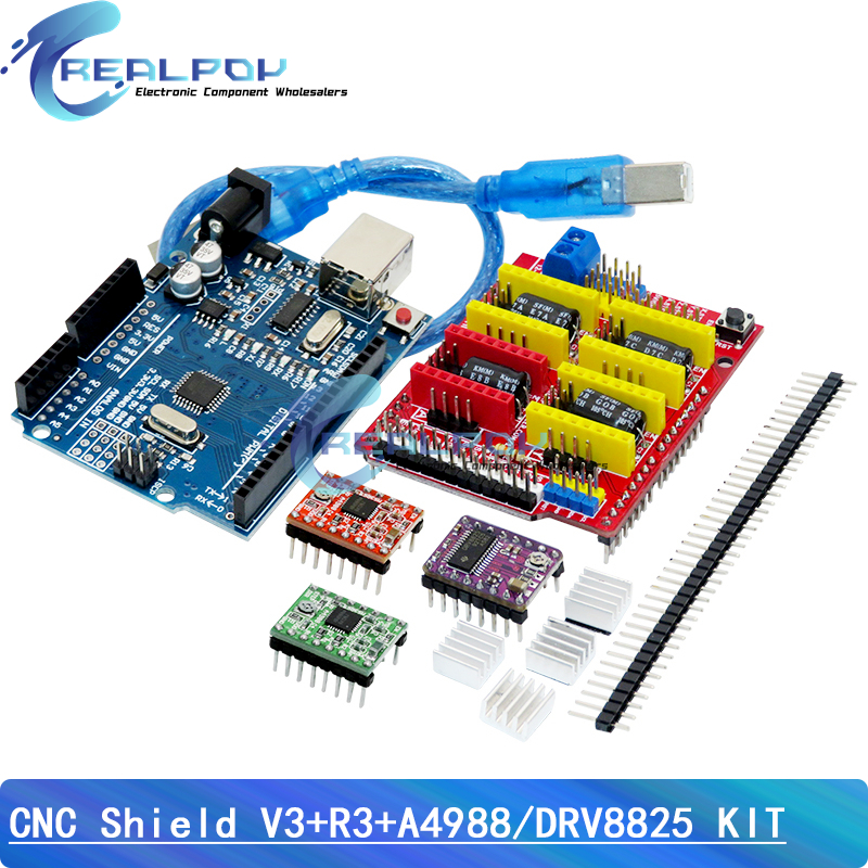CNC Shield V3 Engraving Machin - Stepper Motor 28Byj บทวิจารณ์และราคา