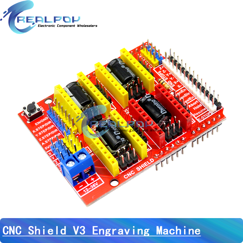 CNC Shield V3 Engraving Machin - Stepper Motor 28Byj บทวิจารณ์และราคา