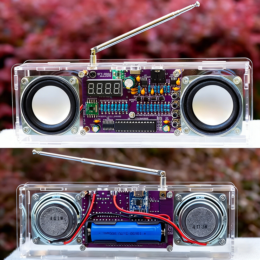 DIY FM Radio Electronic Kit 87 - Diy Electronics Learning Kit บทวิจารณ์และราคา