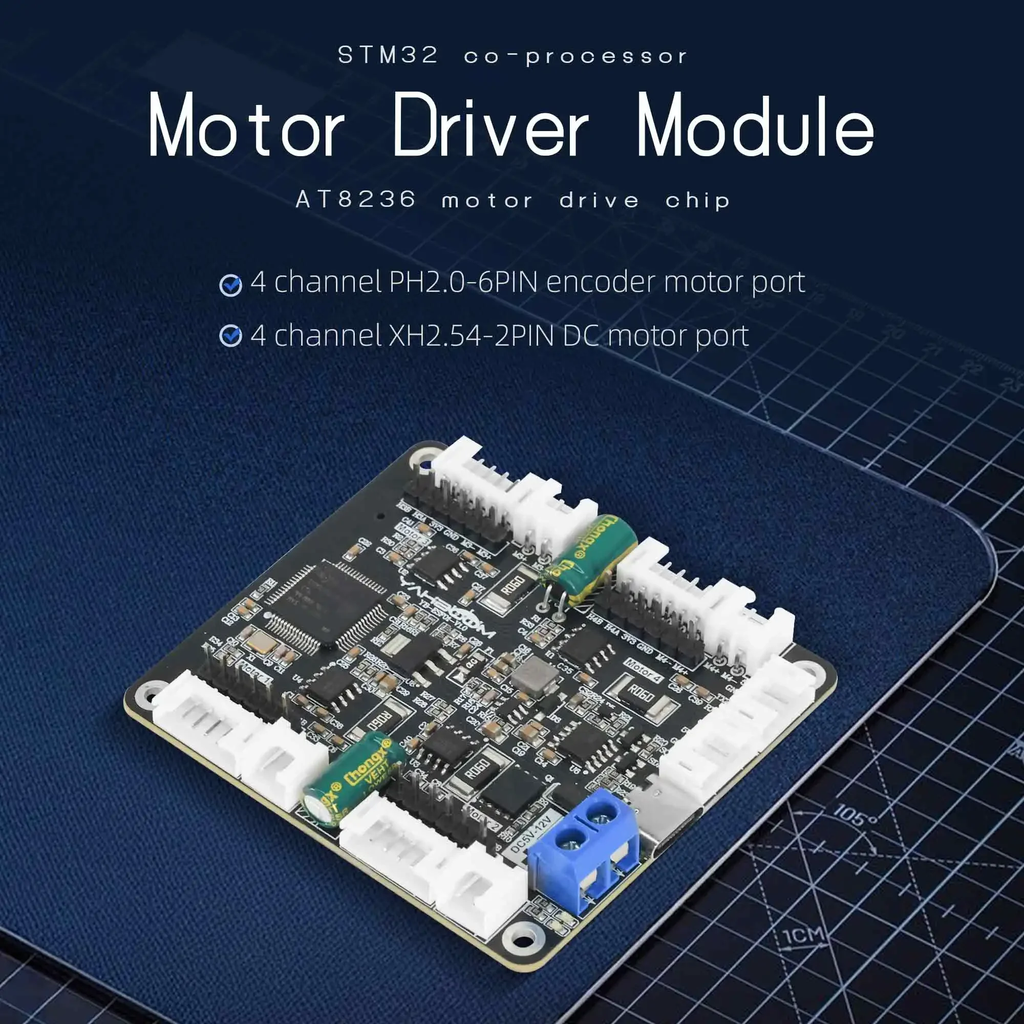 Yahboom 4-Channel Encoder Moto - Diy In Electronics บทวิจารณ์และราคา