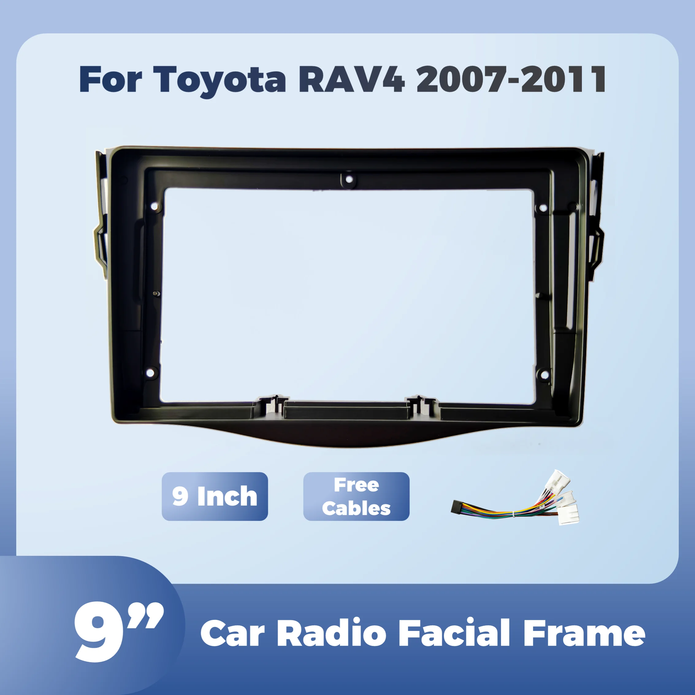Vehicle radio Fascia 9 inch Fr - Diy Electronics Radio บทวิจารณ์และราคา