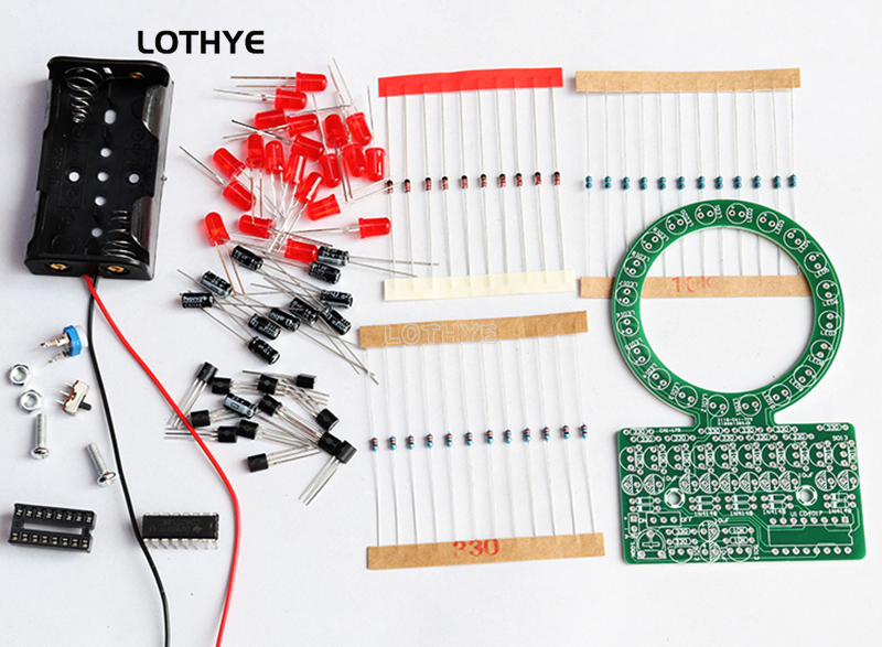 DIY Kit LED Gradient Ring Wate - Diy Electronics Supplies บทวิจารณ์และราคา