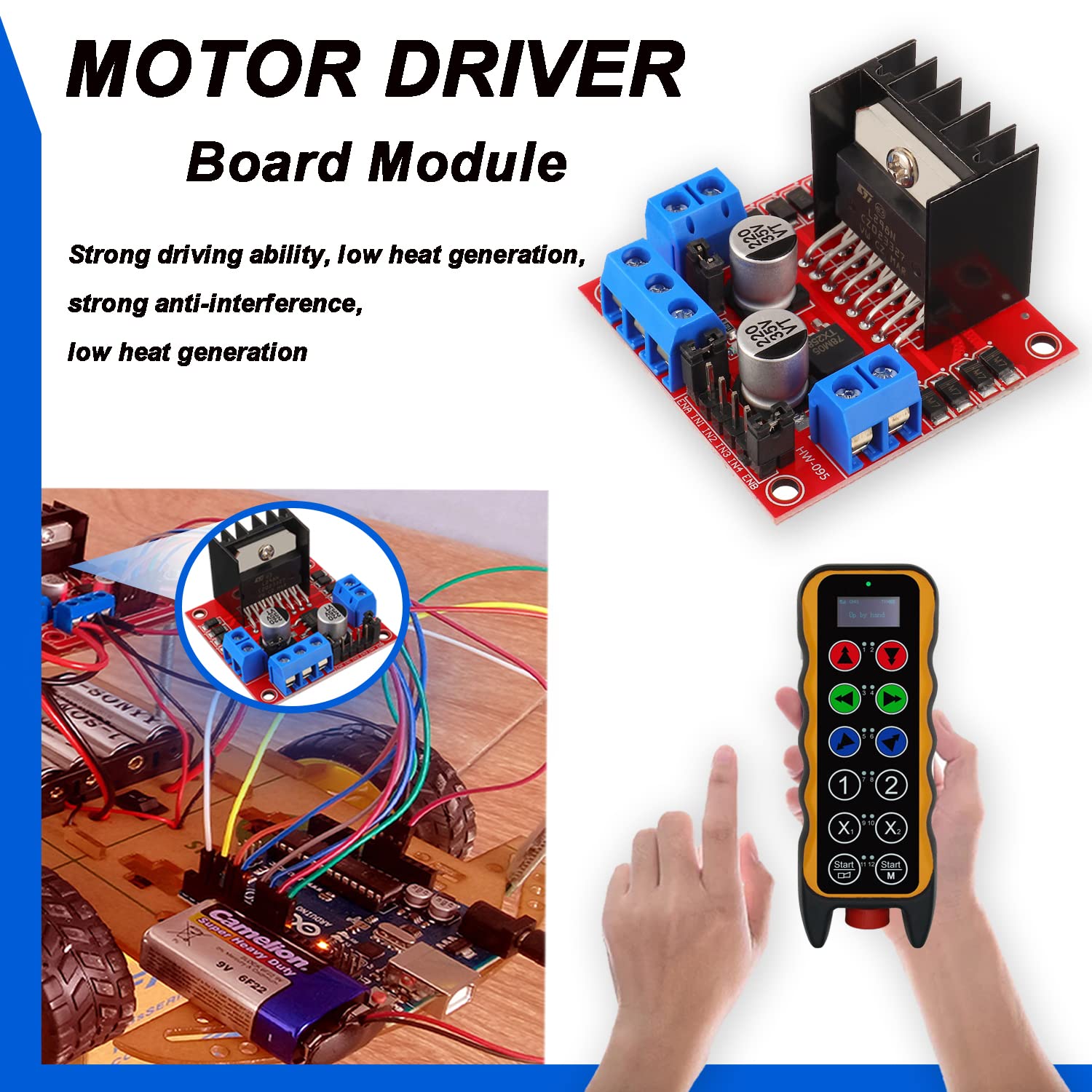L298N Motor Drive Controller B - L298N Motor Driver บทวิจารณ์และราคา