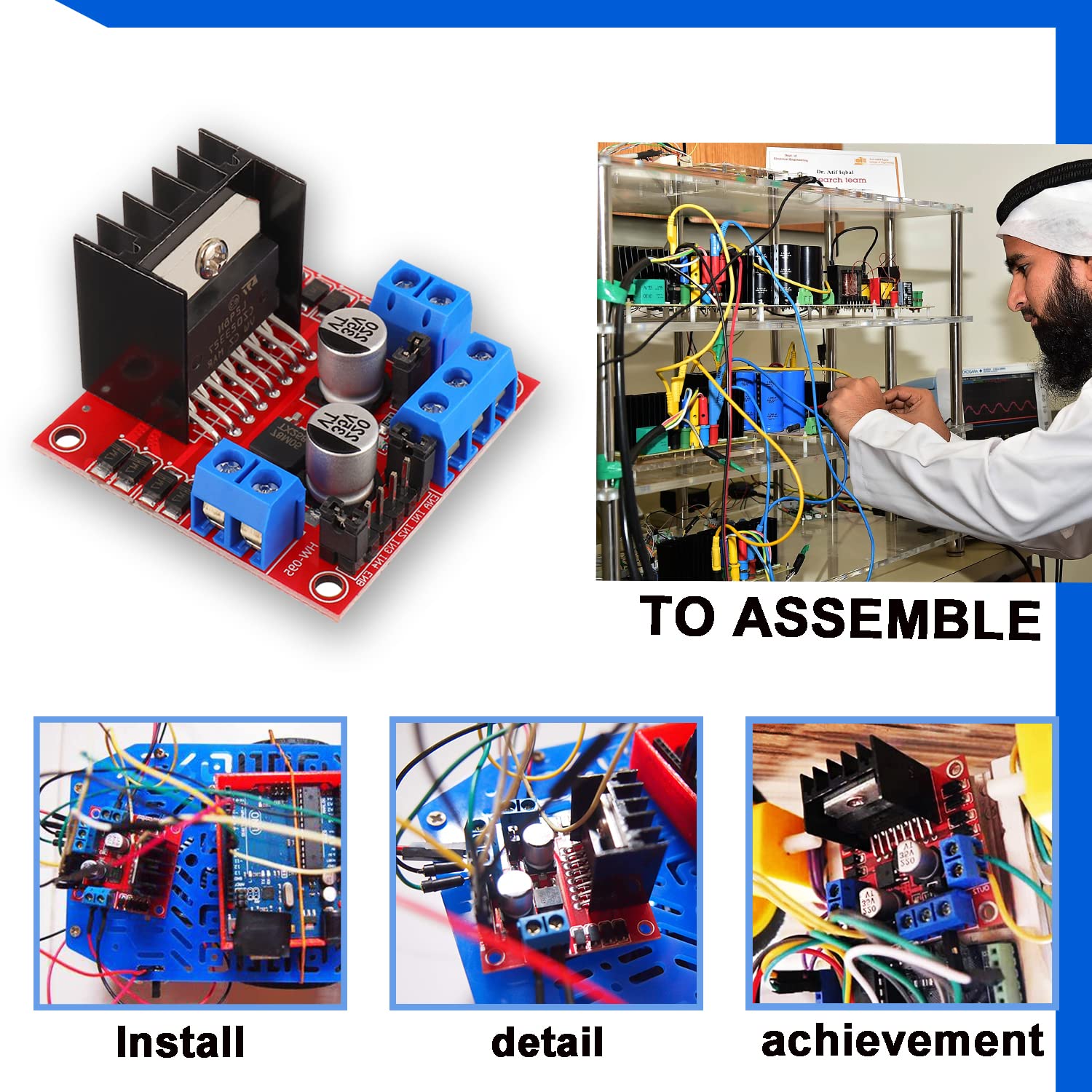 L298N Motor Drive Controller B - L298N Motor Driver บทวิจารณ์และราคา
