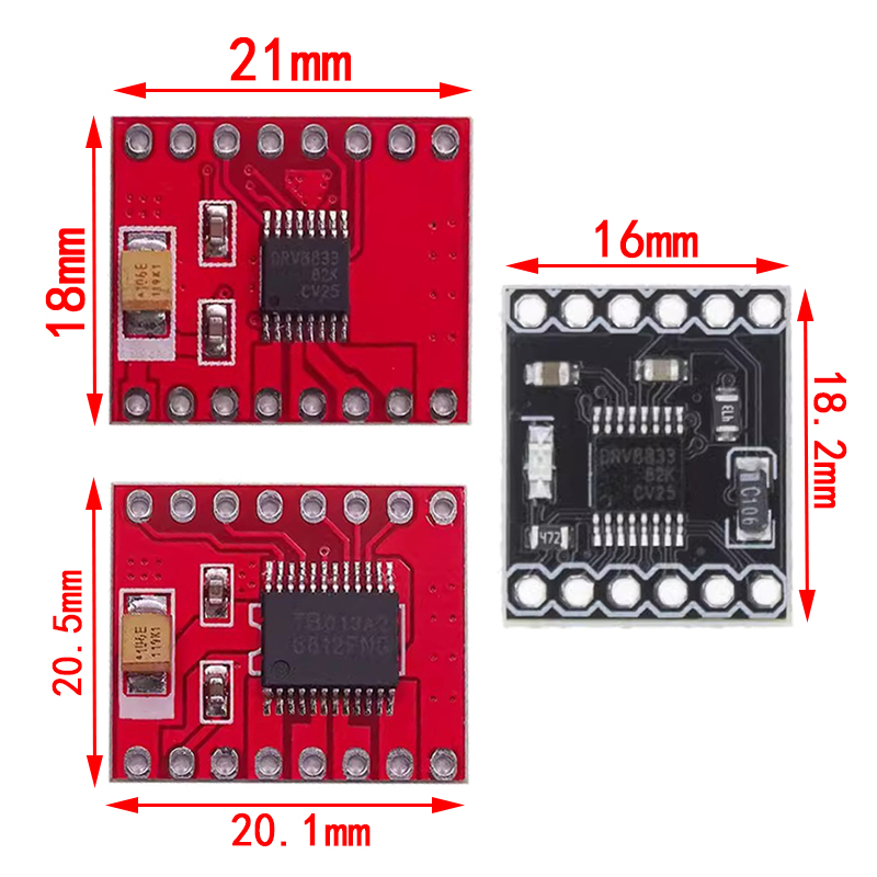 TB6612 DRV8833 Dual Motor Driv - L298N Motor Driver บทวิจารณ์และราคา