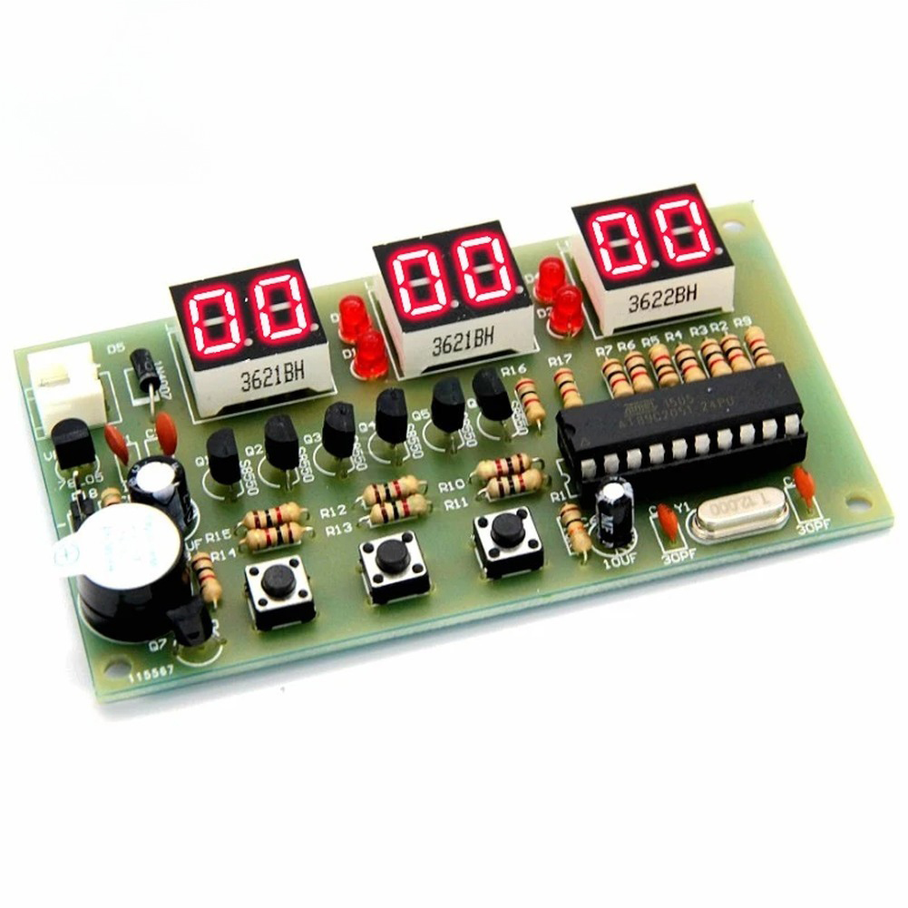 12V Digital Clock DIY Kit Alar - Useful Diy Electronics บทวิจารณ์และราคา