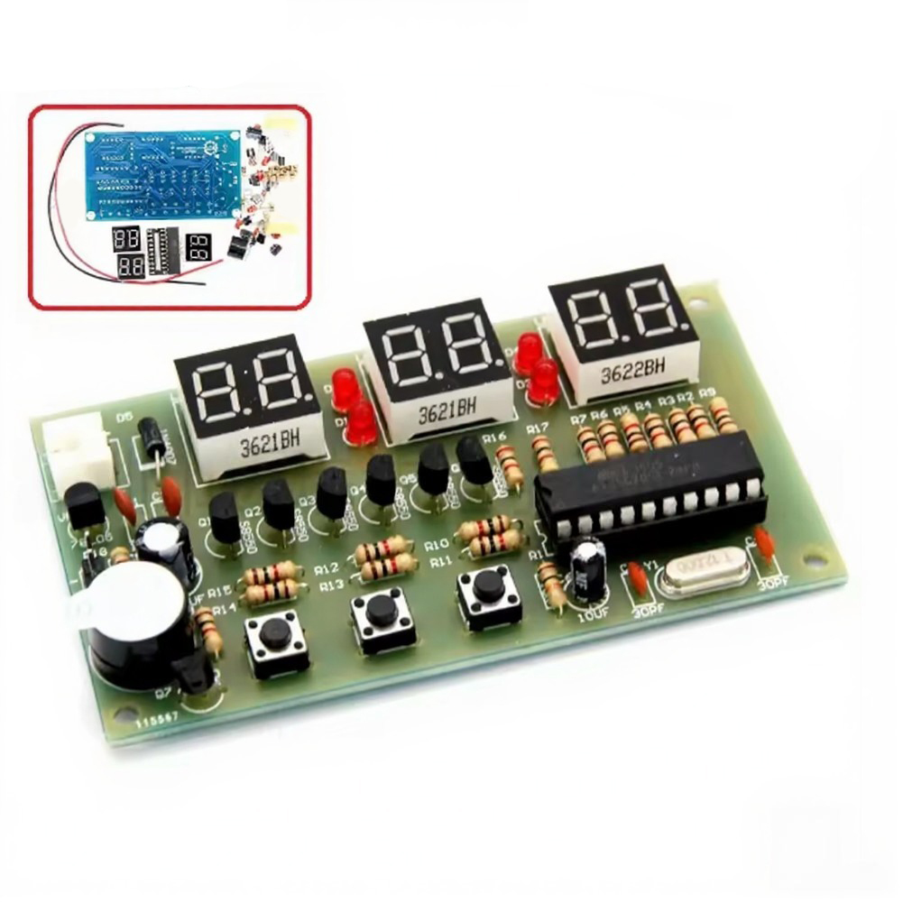 12V Digital Clock DIY Kit Alar - Useful Diy Electronics บทวิจารณ์และราคา