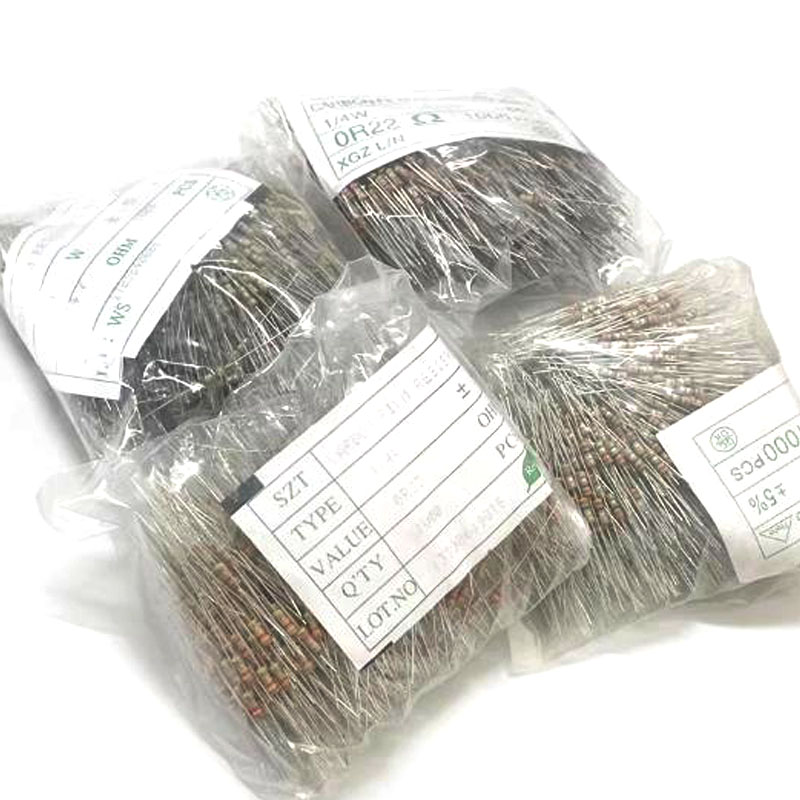 100PCS 1/4W Carbon Film Resist - Resistor Kit 1 4W บทวิจารณ์และราคา