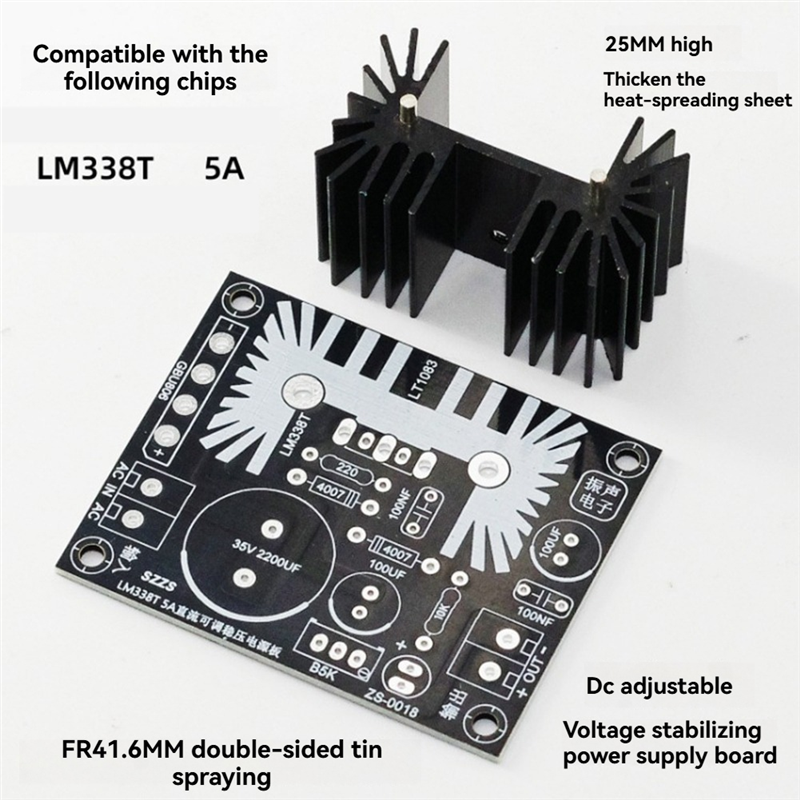 A13E-LM338 5A Output Filament  - Diy Electronics Supplies บทวิจารณ์และราคา