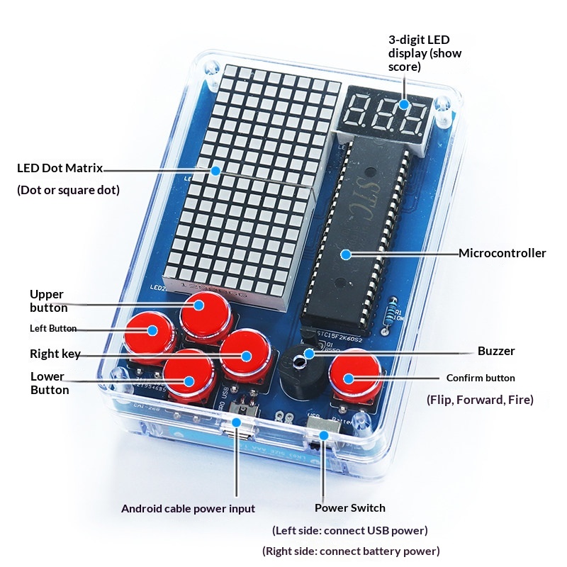 Pixel Game Machine Production  - Diy Electronics Com บทวิจารณ์และราคา