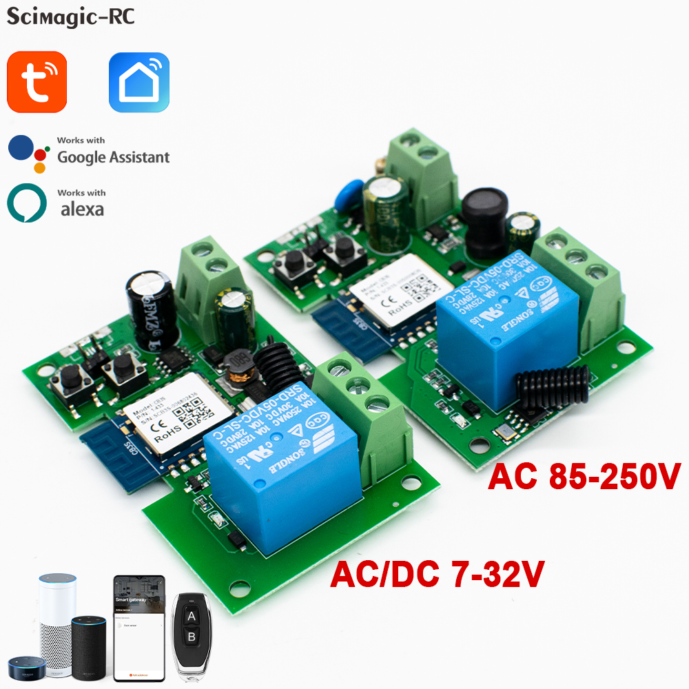 WiFi Smart Switch Garage Door  - Rf 433Mhz Module บทวิจารณ์และราคา