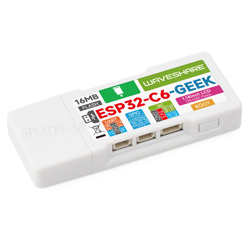 ESP32-C6 GEEK Development Boar - Diy In Electronics บทวิจารณ์และราคา