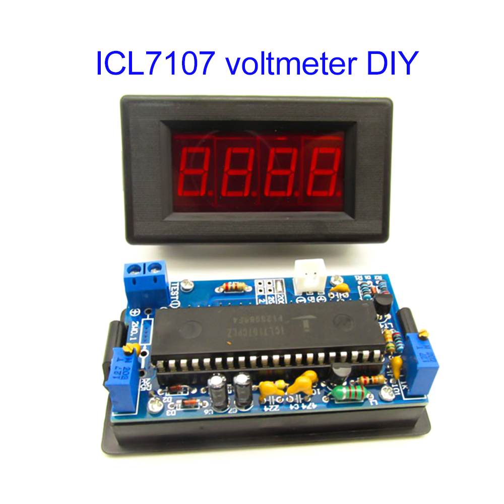 ICL7107 Voltmeter DIY Kit Part - Diy Electronics Learning Kit บทวิจารณ์และราคา