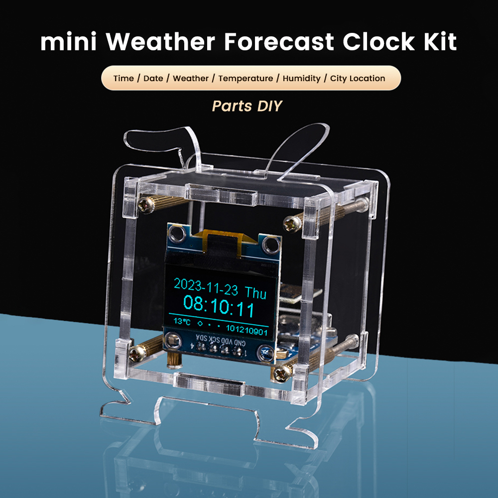 ESP8266 DIY Digital Clock Kit  - Diy Soldering Station No Electronics บทวิจารณ์และราคา