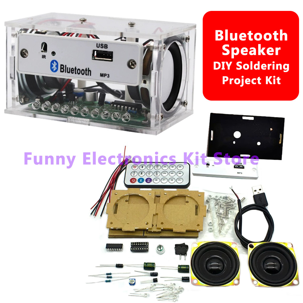 DIY Bluetooth Speaker Kit Whit - Diy Electronics Learning Kit บทวิจารณ์และราคา