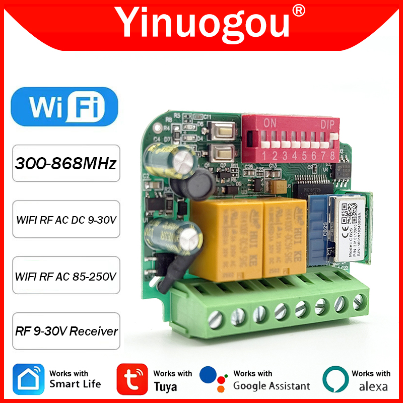 Universal Tuya WiFi Switch Gar - Rf 433Mhz Module บทวิจารณ์และราคา