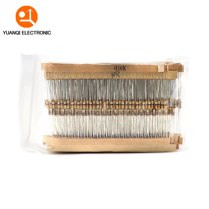 860pcs 1/4W Carbon Film Resist - Resistor Kit 1 4W บทวิจารณ์และราคา