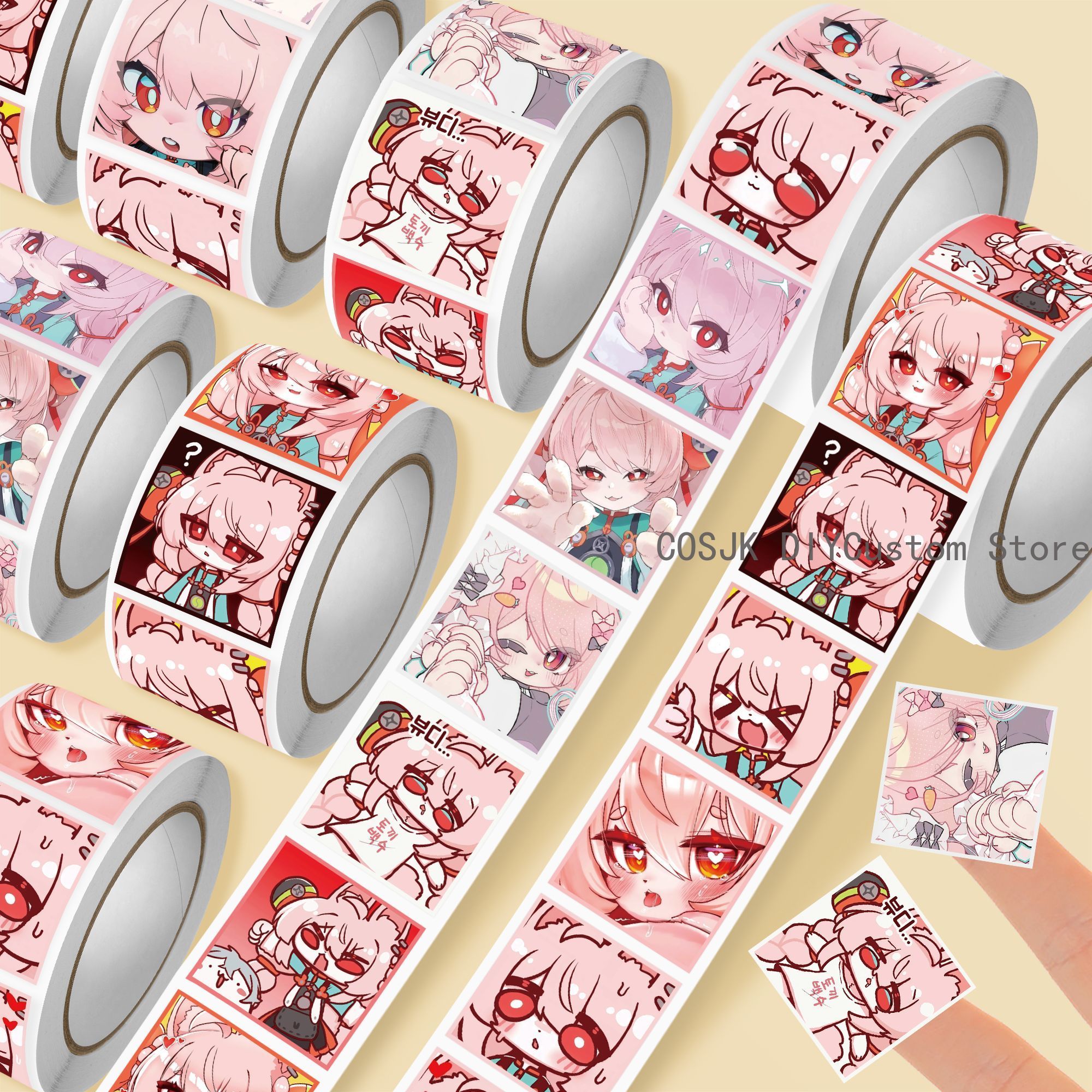 500Pc/Roll Anime Zenless Zone  - Diy Q บทวิจารณ์และราคา