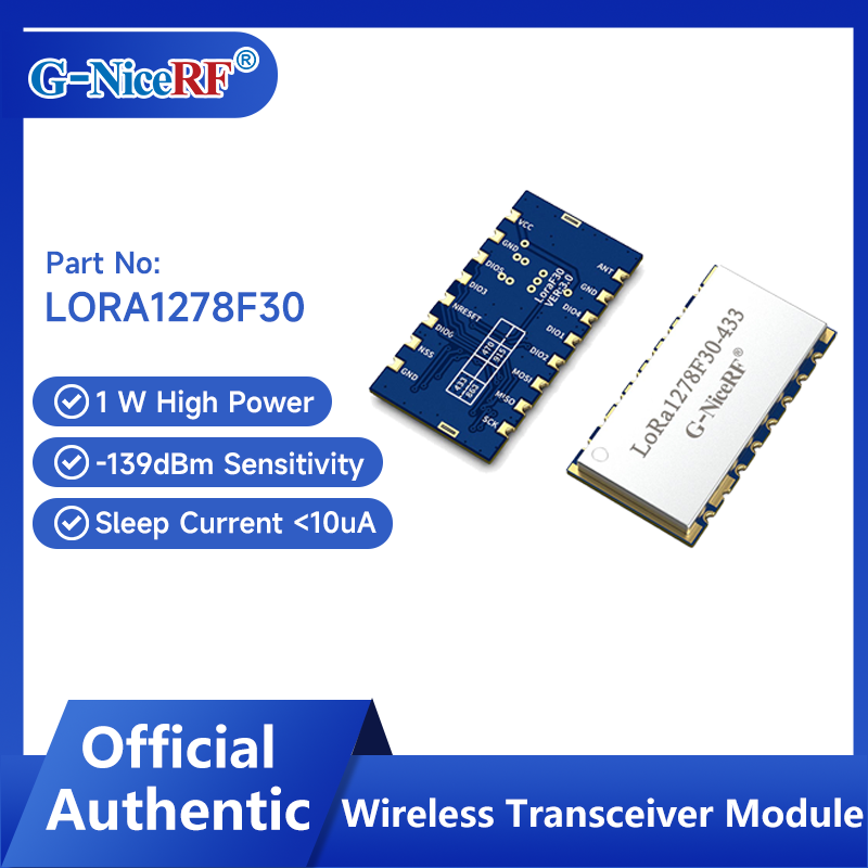 G-NiceRF | 2PCS LoRa1278F30 1W - Rf 433Mhz Module บทวิจารณ์และราคา