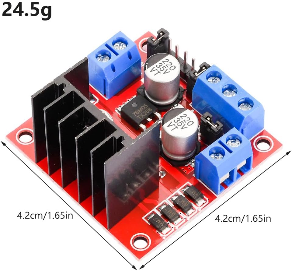 L298N driver board module L298 - L298N Motor Driver บทวิจารณ์และราคา