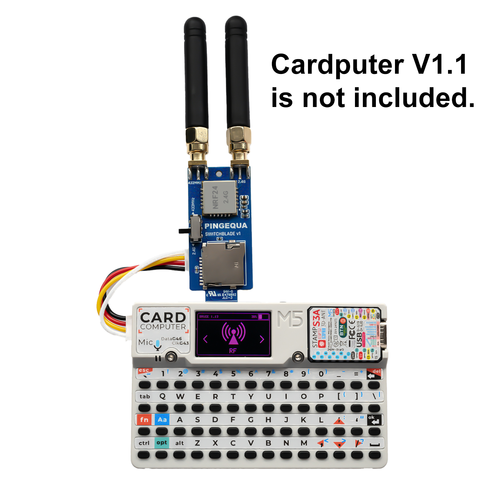 M5stack CardPuter CC1101 NRF24 - Rf 433Mhz Module บทวิจารณ์และราคา