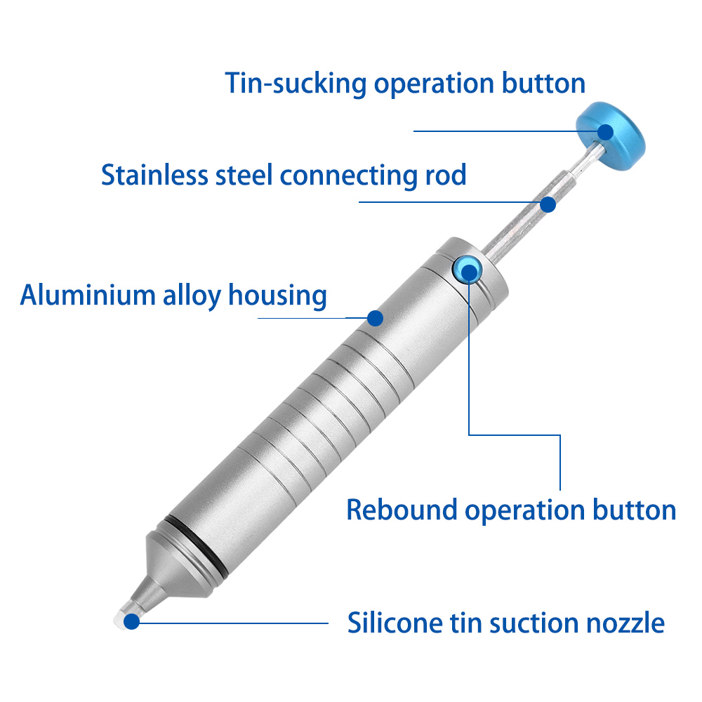 Manual Vacuum Solder Suction P - Desoldering Pump Solder บทวิจารณ์และราคา