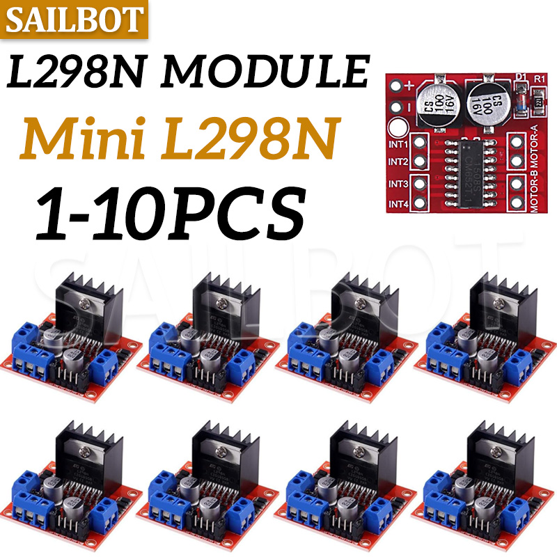 1/5/10PCS L298N DC Motor Drive - L298N Motor Driver บทวิจารณ์และราคา