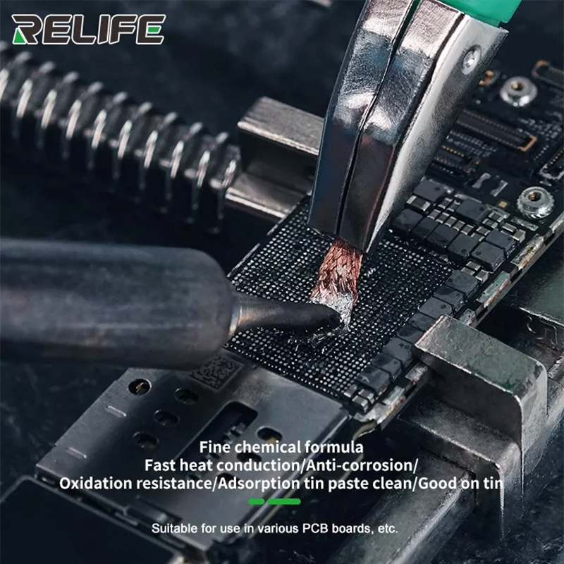 RELIFE desoldering mesh anti-h - Desoldering Pump Solder บทวิจารณ์และราคา