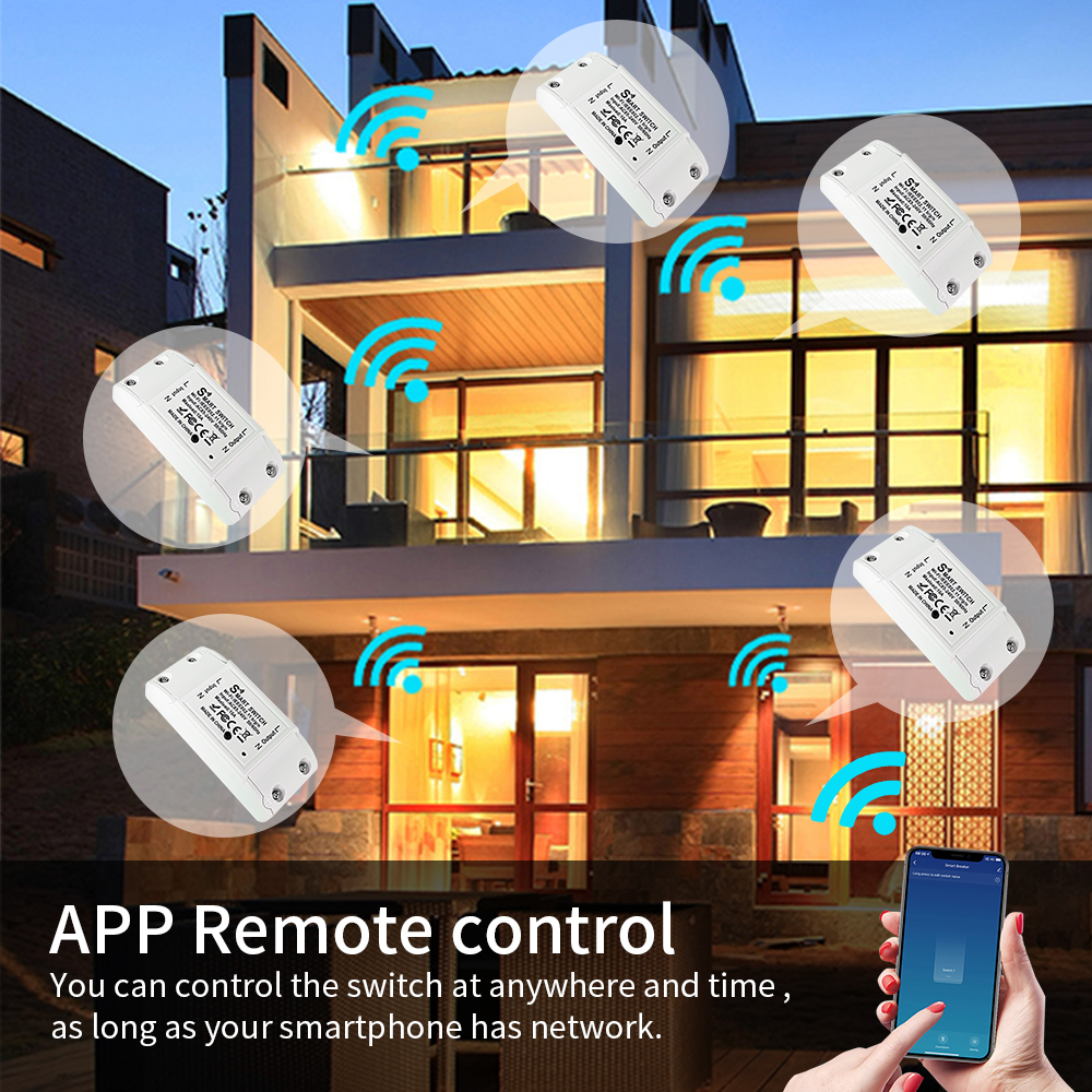 16A Tuya Wifi Smart Switch RF4 - Rf 433Mhz Module บทวิจารณ์และราคา