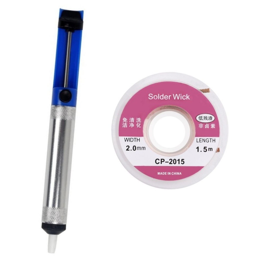 Aluminum Desoldering Pump Vacu - Desoldering Pump Solder บทวิจารณ์และราคา