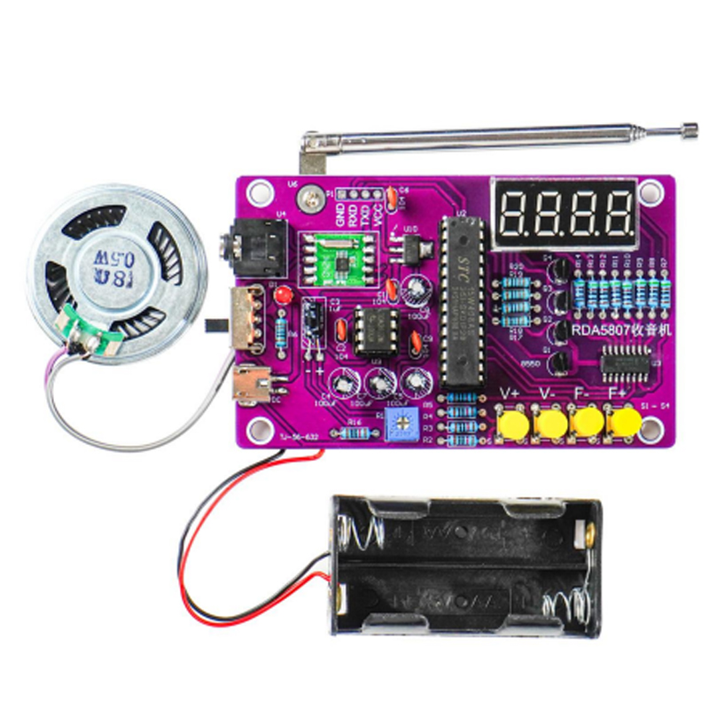 DIY FM Radio Electronic Kit 87 - Diy Electronics Supplies บทวิจารณ์และราคา