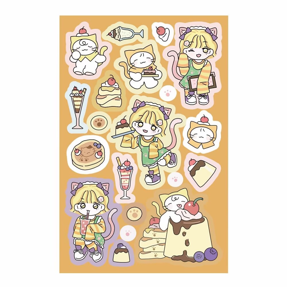 1/5Pcs Cartoon Girl 2 Korean F - Diy Q บทวิจารณ์และราคา